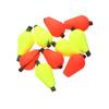 Snap-on Oval  Fishing Floats Beads Indicator Fish Beans Fly Fishing Bobbers Float Water Droplets