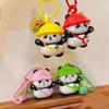 Creative Cartoon Panda Keychain Cute Key Ring Hanging Accessories Bag Pendants  Small Gifts