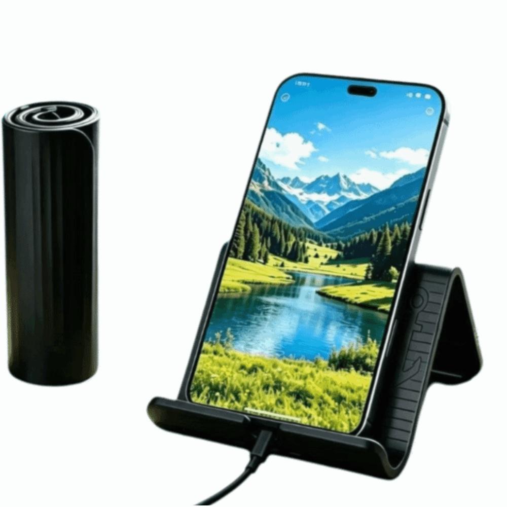 Multi-Functional Silicone Phone Stand Non-Slip Base Portable Phone Stand Bedroom Use