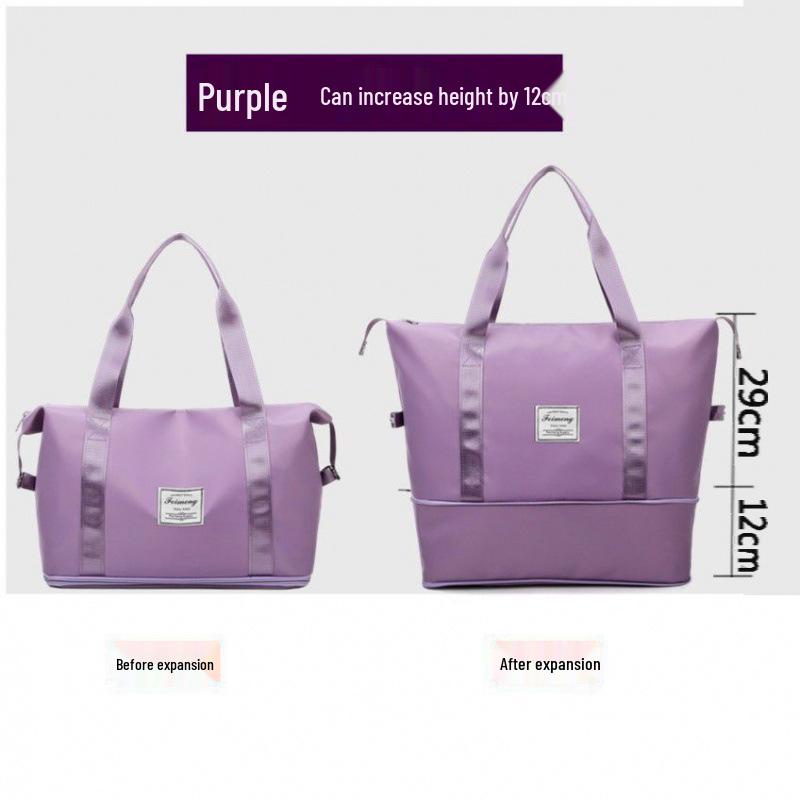 Трехслойная сумка-даффл для родов с колесами - Дорожная ручная сумка большой вместимости для женщин