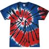 Colortone Tie Dye T-Shirts for Men and Women - Unisex Short Sleeve Tie-Dye T Shirts for Adults