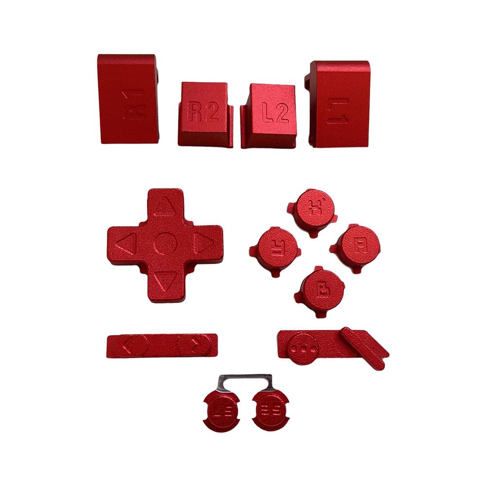 For GKD Pixel 2 CNC Metal Button Set Replacement Metal Buttons CNC Oxidized All-metal Design Game Console Accessories