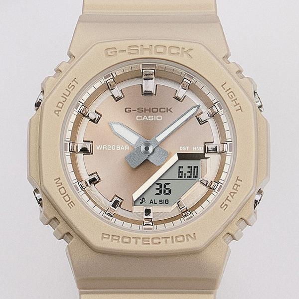 Casio Женские часы G-SHOCK GMA-P2100ST-9AJF [G-SHOCK Minimal Design] Круглые цифровые аналоговые часы
