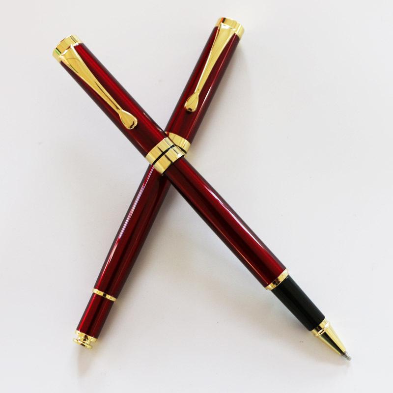 Metal Signature Pen, Five-Color Multi-Choice Business Gift Pen, Grand Opening Celebration Ballpoint Pen Gift Box, Water-Based Pen Set Gift