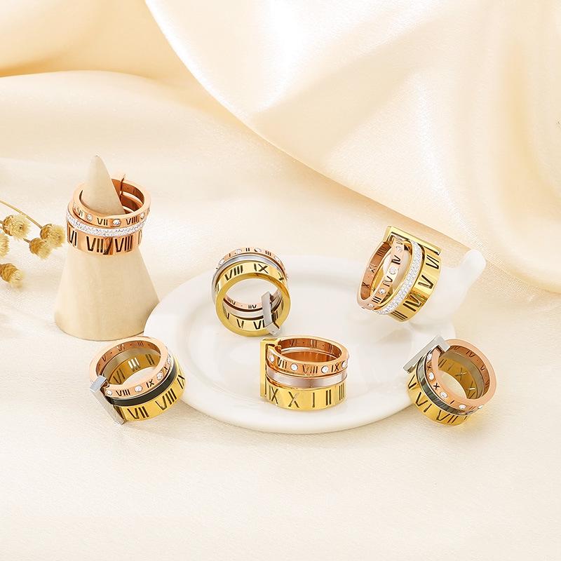 Kalen Европейский и Американский Стильный Многокольцевой из Нержавеющей Стали с Римскими Цифрами и Дизайном из Ракушек