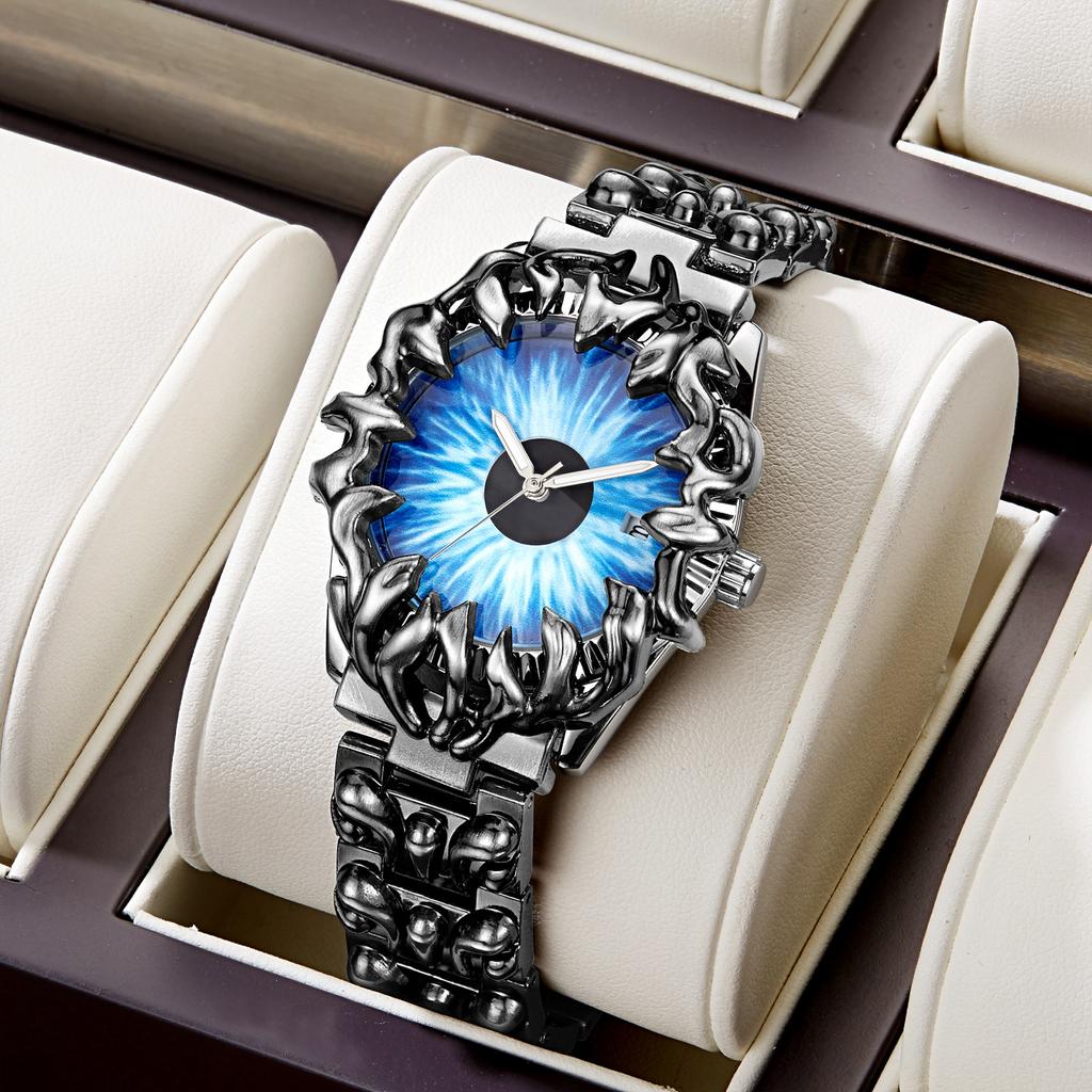 PINTIME Special-shaped Series Male Retro Fashion Punk Wrist Watches for Man Talons Niche Senior Boy Skeleton Luxury Quartz Wristwatche