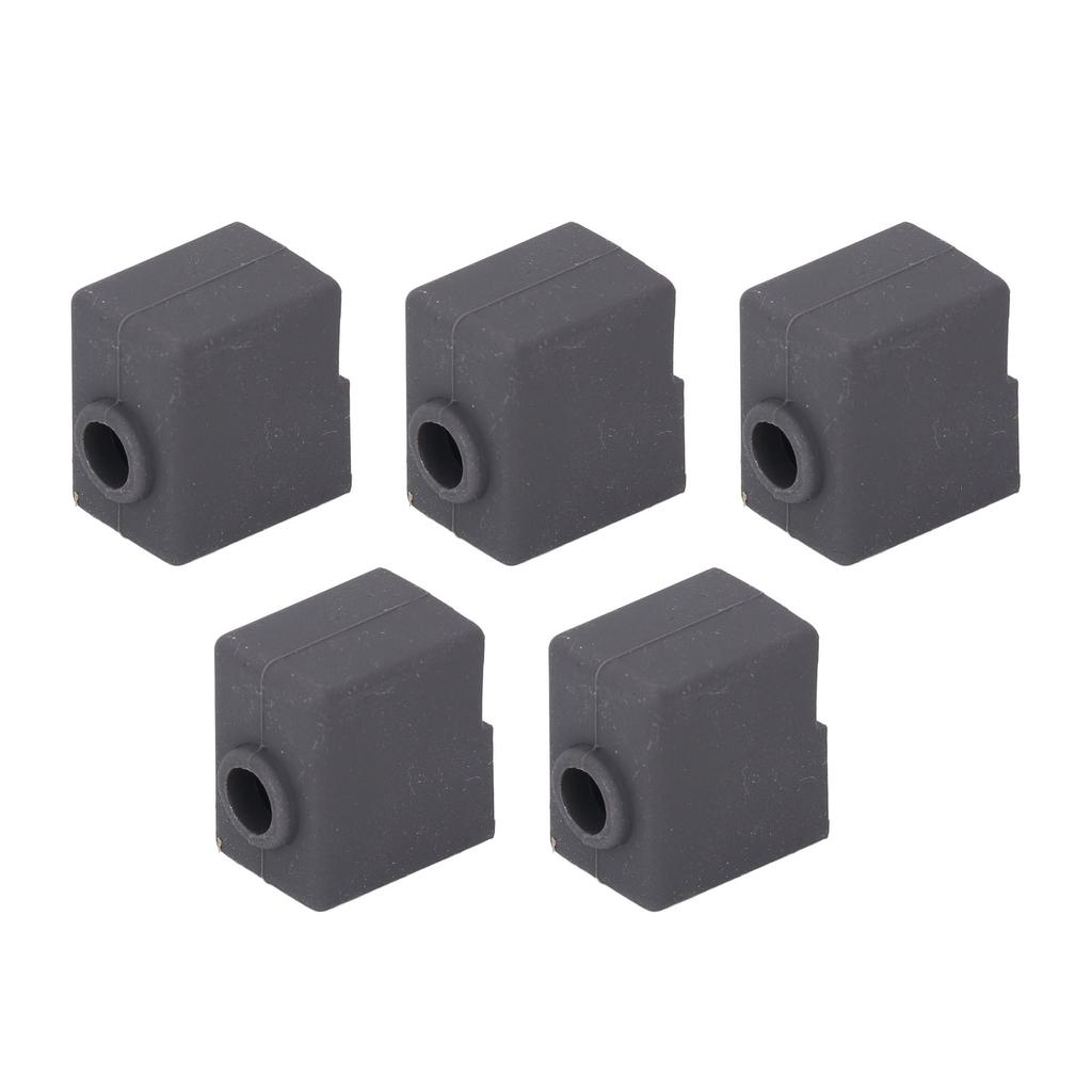 5PCS Heater Block Silicone Covers Elastic 3D Printer Hotend Silicone Sock for Kobra 3