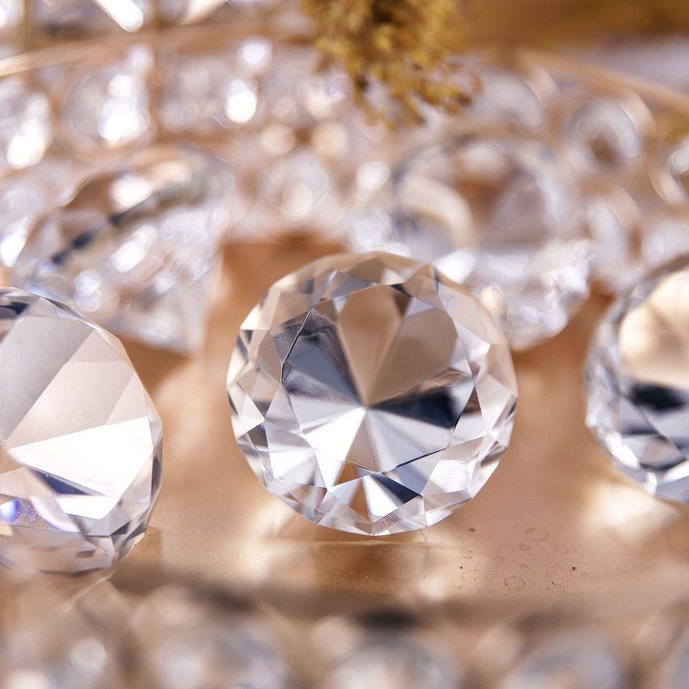 60/80/100 мм прозрачный хрусталь романтический искусственный хрусталь украшение для дома