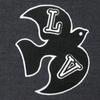 Excellent LOUIS VUITTON Scarf Echarpe LV Harmony with logo patch gray M77944 Used