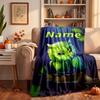 doulingo Custom Flannel Blankets Soft Warm Cozy Throws for Home Decor Holiday Gifts