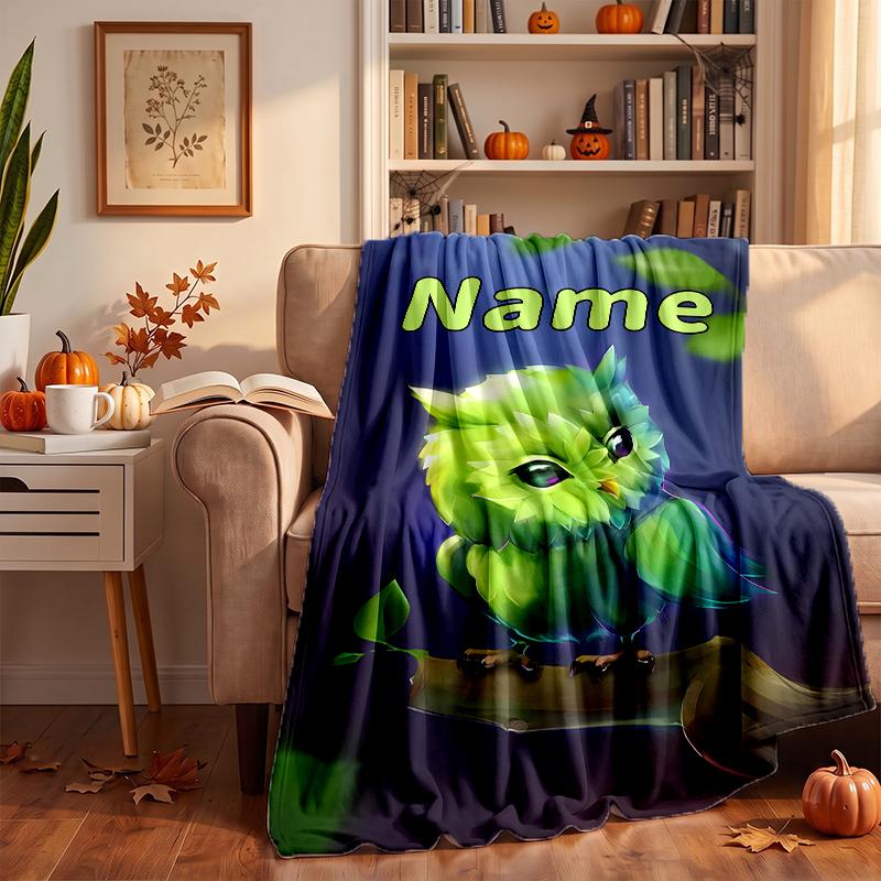 doulingo Custom Flannel Blankets Soft Warm Cozy Throws for Home Decor Holiday Gifts