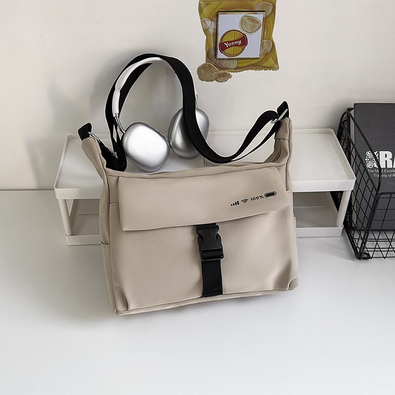 Men's Crossbody Bag Student Shoulder Bag Women's Large Capacity Messenger Bag