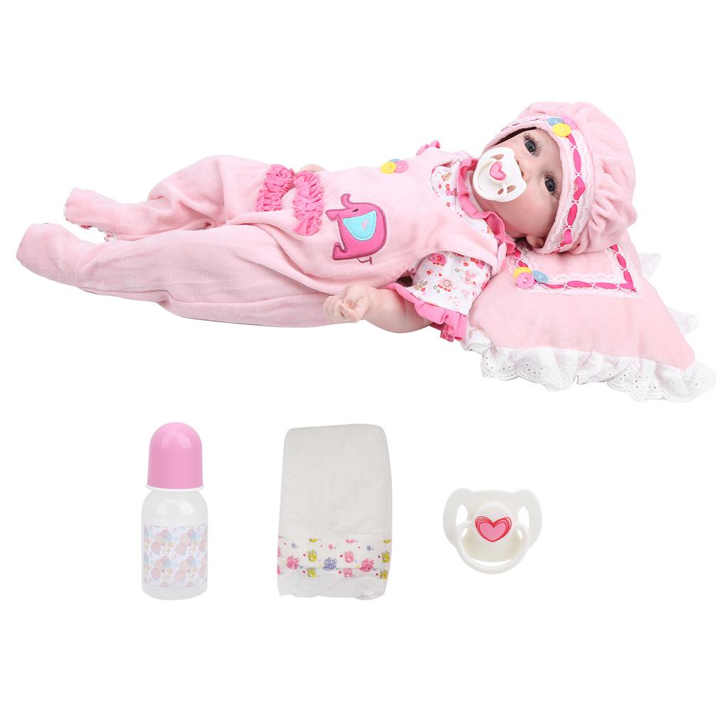 55cm Baby Girl Doll Soft Adorable Full Body Baby Dolls Waterproof Reborn Doll Child Toy