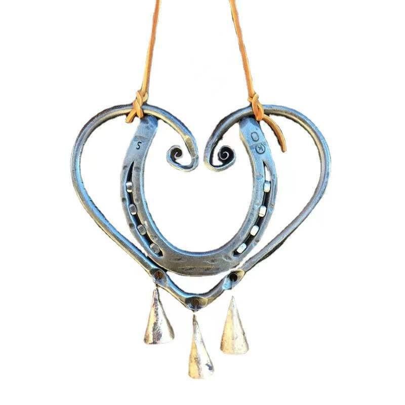 Lucky Love Wind Chimes Valentine's Day Iron Wind Chimes