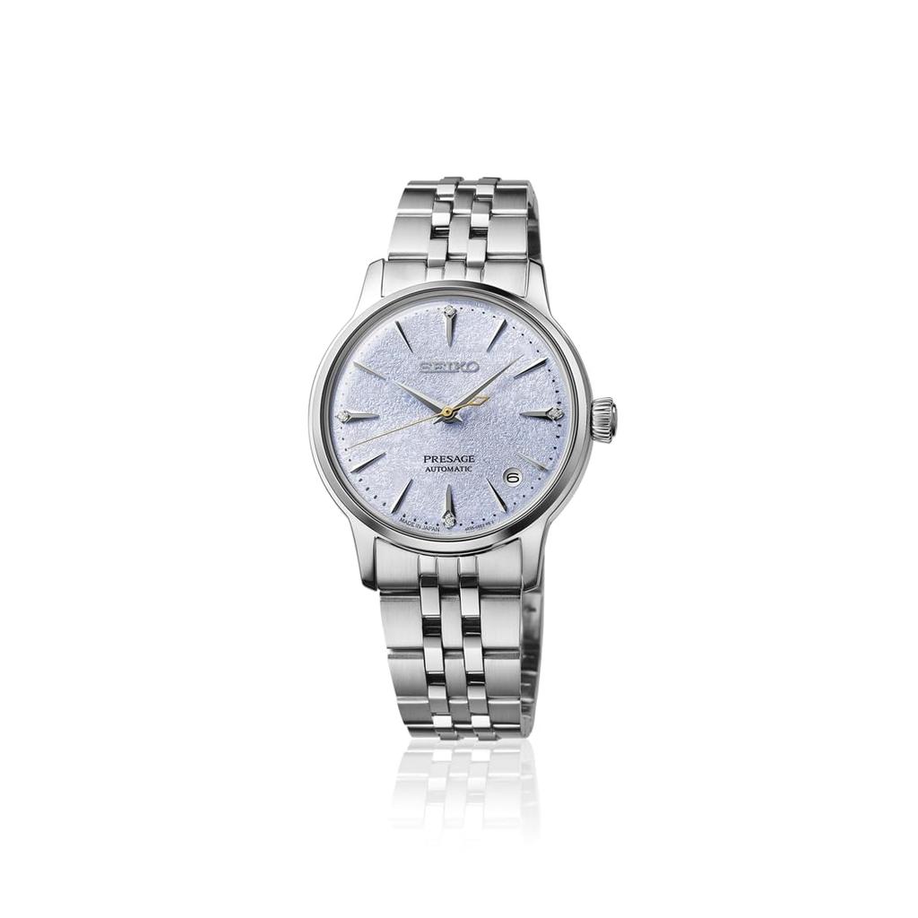 Seiko Presage Cocktail Time 34mm Mechanical Automatic Manual SRRY049 Watch (with Winding) Women's