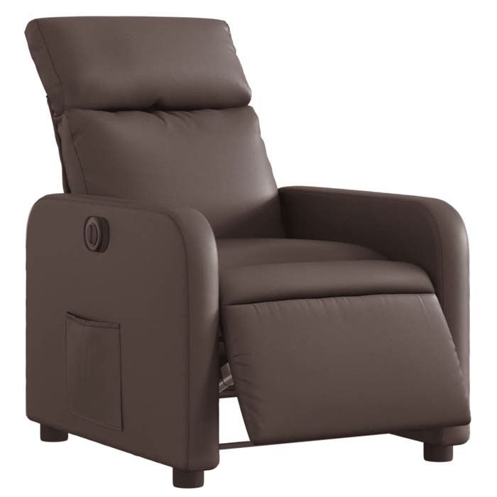 VidaXL Fauteuil Inclinable Électrique, Chaise de Relaxation avec Dossier et Repose-pied Réglables, Siège de Salon Salle de 3206737