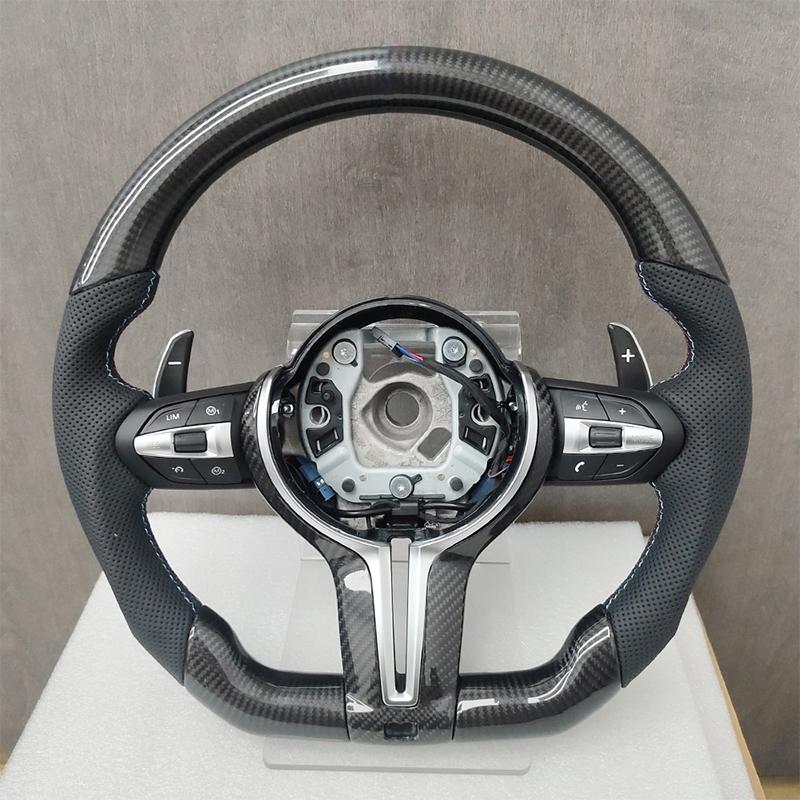 Hot selling carbon fiber sports steering wheel M3 F30 F15 F16 F20 F21 F25 F26