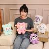 Plushies Peluche Kuromi Transforms Into Plush Stuffed Toys Kawaii Big Eared Dog My Melody Pochacco Pillow Girl Gift