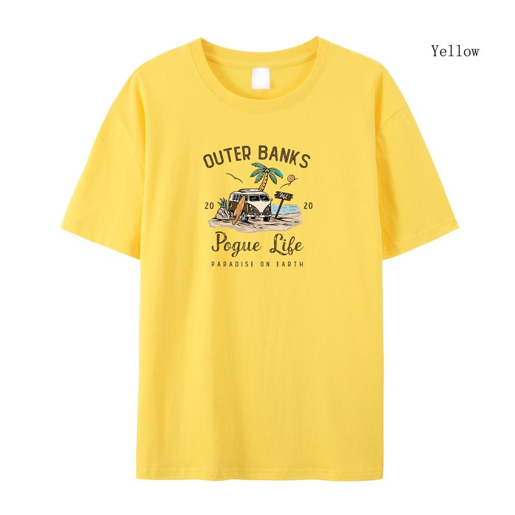 Женская летняя футболка с короткими рукавами, футболка Outer Banks, футболка Pogue Life, женская футболка с короткими рукавами, топы