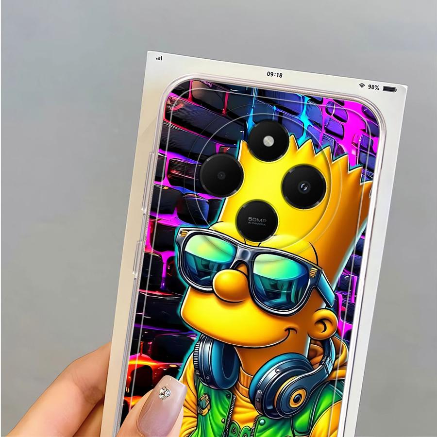 Soft Phone Cover Phone Case for Xiaomi Mi 11T Pro 11 Lite Cool Cartoon Simpsons