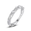 Ada Jewelry Anel Prata 925 Fashion Design Rhodium Plated Moda Zirconia 100% Sterling Silver Ring