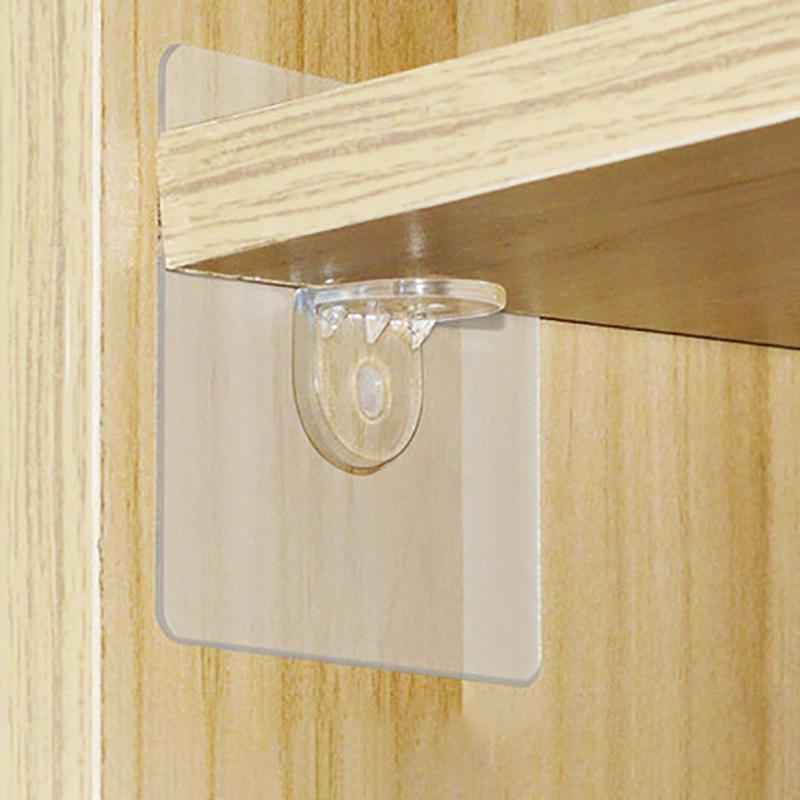 5 шт., многослойная перегородка для гардероба без гвоздей, стойка для поддержки клеевого слоя без гвоздей