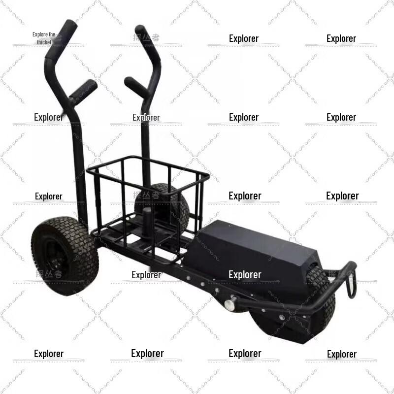 Adjustable Resistance 3-Wheel Fitness Sled