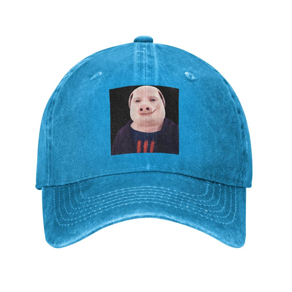 John Pork Is Calling Denim Cap Casual Baseball Caps Adjustable Hat Summer Unisex Baseball Hats
