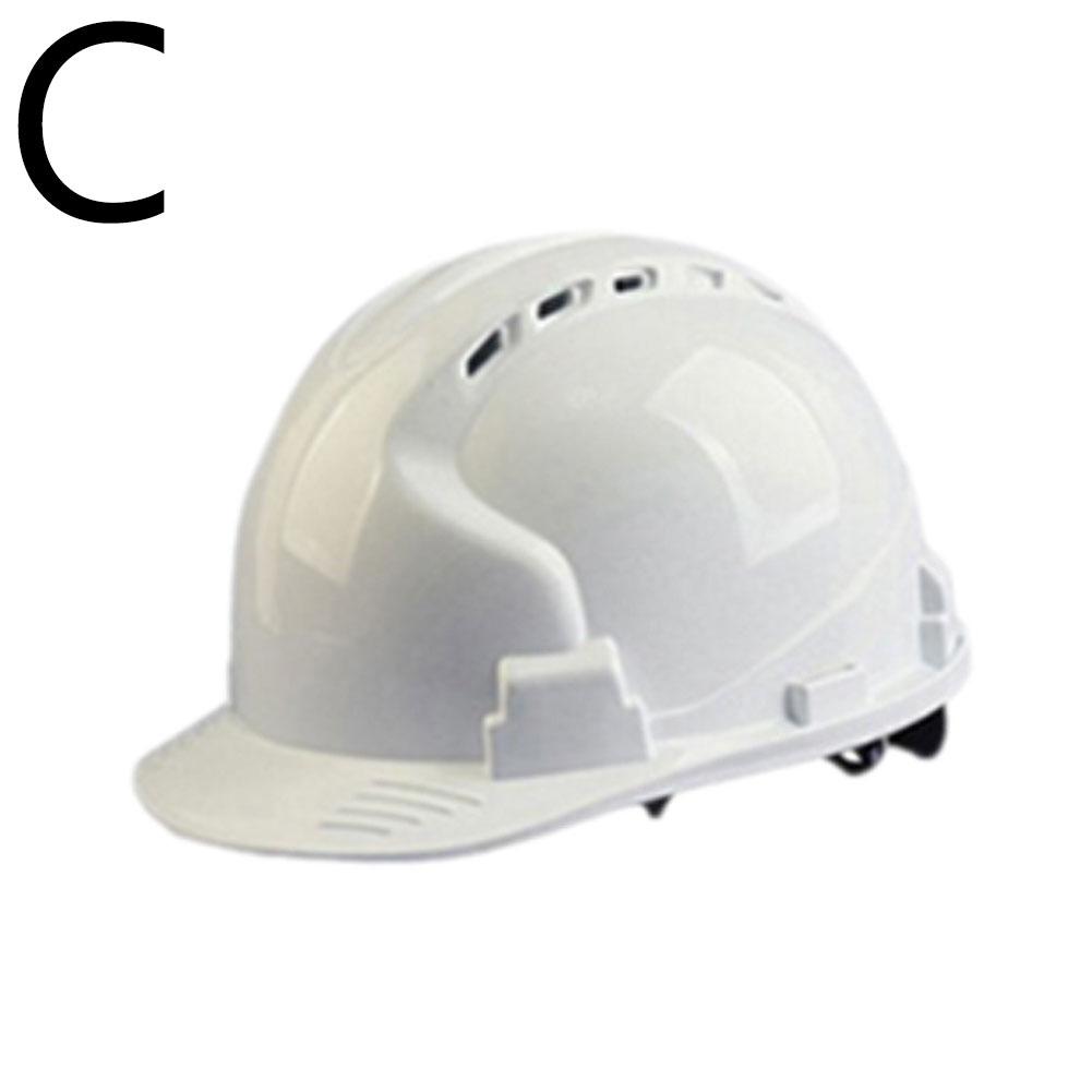 Строительная защитная каска, АБС утолщенная конструкция против скатывания, регулируемый однотонный цвет, решает проблему недостаточной защиты головы