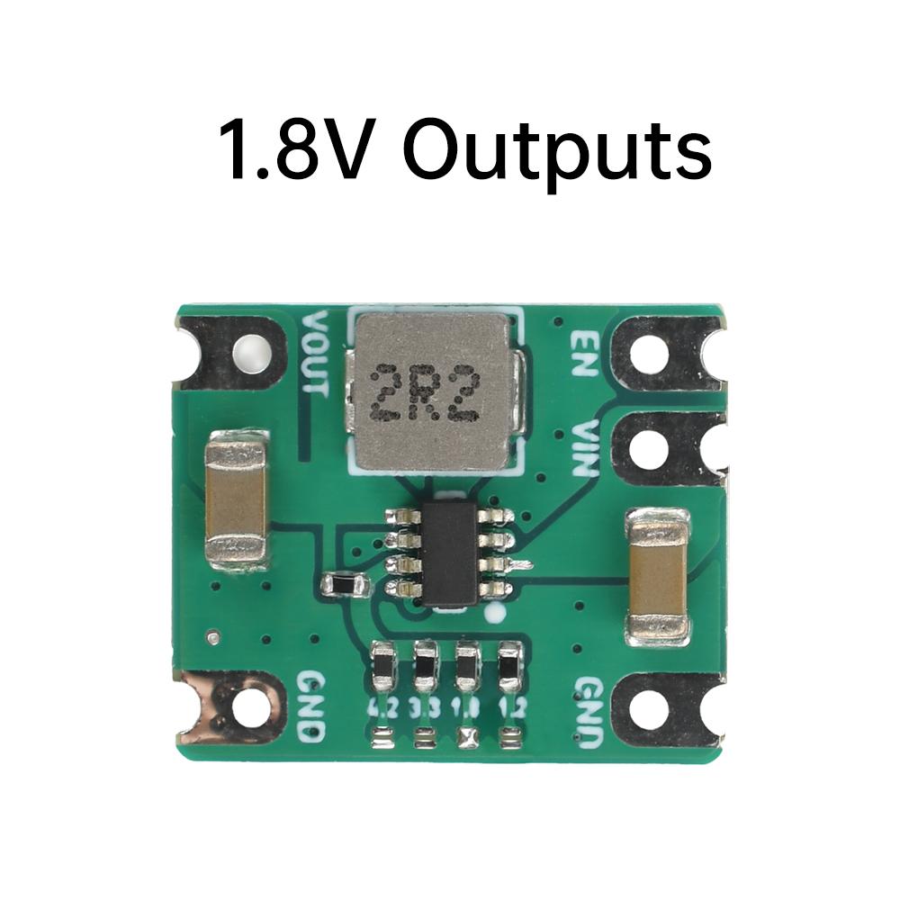 DC-DC Step-Down Power Module Input DC 2.5-6V to DC 1.2V/1.8V/3.3V/4.2V Fixed Output Voltage Regulator Module Full Load 2A