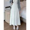Юбка-полуюбка французского нежного стиля для женщин весна/лето новая юбка-торт с высокой талией темпераментная длинная юбка