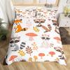 Cartoon Raccoon Bedding Set Cute Raccoon Duvet Cover For Kids Boys Girls Raccoon Lover Gift Wildlife Comforter Cover Twin Queen