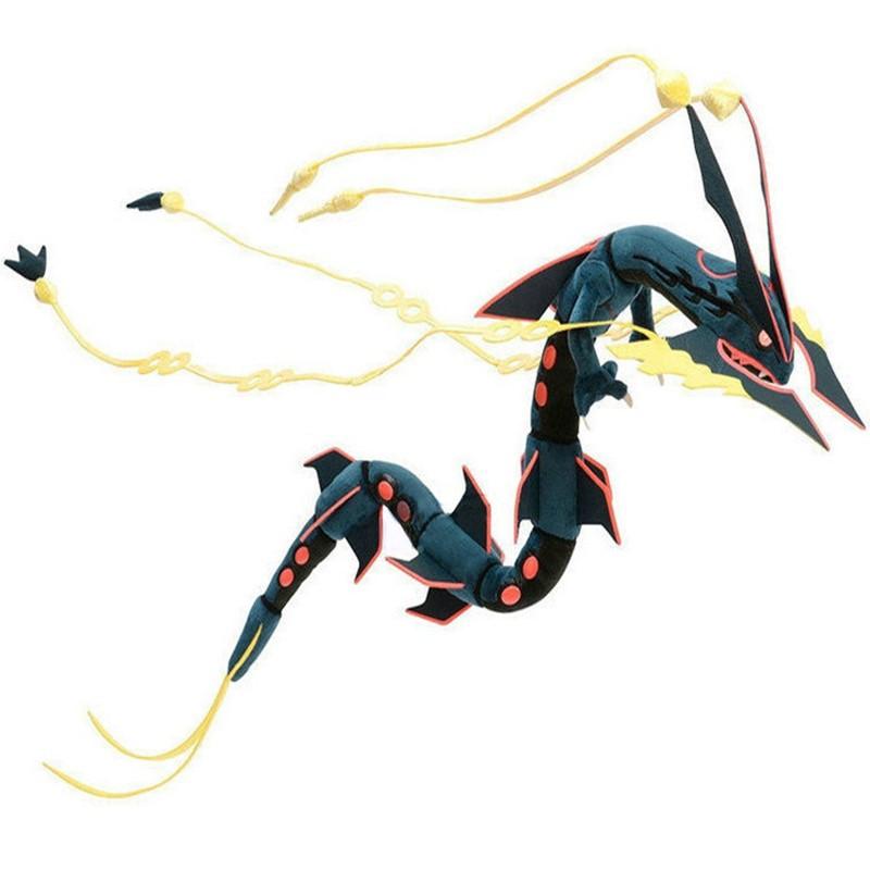 PKM mega rayquaza плюшевые игрушки-куклы меч и щит мягкие плюшевые игрушки для детей