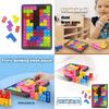 Portable Tetris Blocks Puzzle Game Designed For Anti-anxiety And Sensory Relief