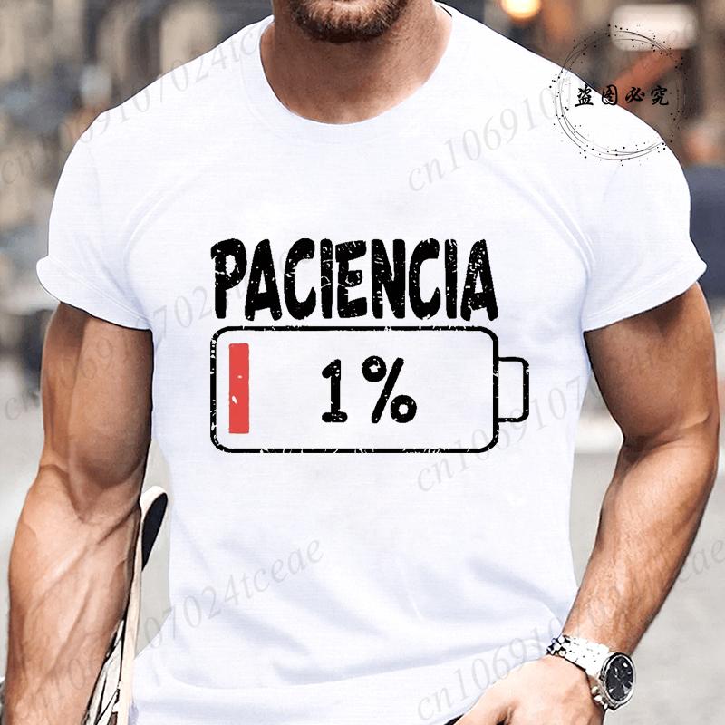Men Women TShirt Summer Harajuku Funny Vibrant Spanish Letter Print Tees Streetwear Short Sleeve TShirts Fashion Tee Clothes