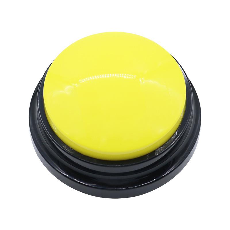 Pet Communication Button Dog Toys Recordable Pet Speaking Training Dog Talking Button Cute Claw Print Pattern Dog Accessories