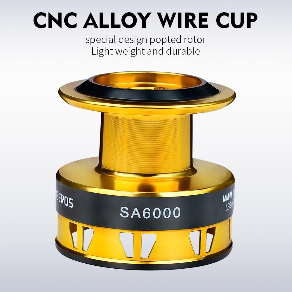 Металлическая прялка для дальнего заброса, Колесо для лески Ya, Лодка для морской рыбалки, Колесо для удочки, Колесо для якоря, Колесо для лески