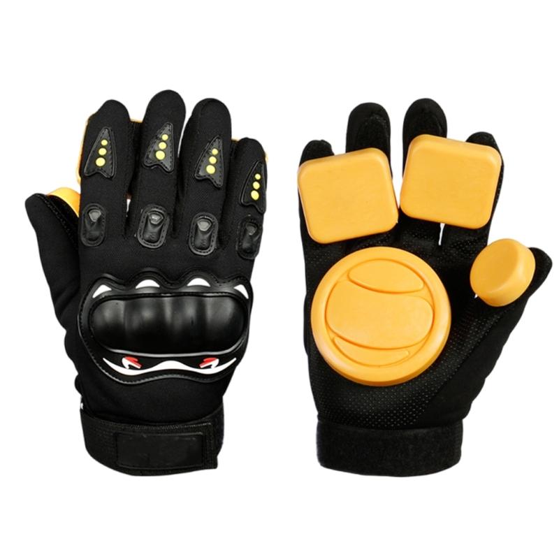 Downhill Skateboard Gloves Outdoor Sliding Gloves Longboards Hand Palm Slide Gloves Skate Accessories Easy to Use