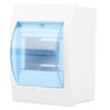 3-4 Ways Distribution Box Transparent Cove Circuit Breaker Distribution Box  Indoor Installation