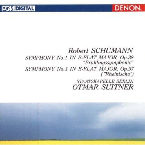 CD STAATSKAPELLE BERLIN, OTMAR SUITNER - Schumann: Symphony No. 1 <Spring> & COCO73154 Japan ObiClassical Used