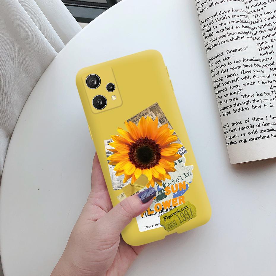Чехол для Realme 9 2022 Милый Кот Мультяшный Расписной Мягкий Силиконовый Задняя Крышка Телефона Для Realme 9 4G Чехлы Fundas RMX3521 Realme9 Coque