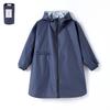 Rain Waterproof Raincoat for Boys and with Pockets and Storage Rain Gear for Rainy Perfect for Commuting To or Size L Raincoat, Backpack, Kids'
