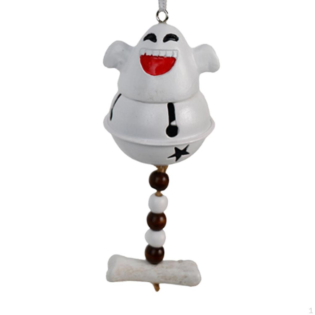 Bell Wind Chime Halloween Decoration Cute Windchime Pendant Hanging Ornament for Front