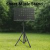 Adjustable Height Music Stand Book Holder Retractable Music Book Holder  Piano