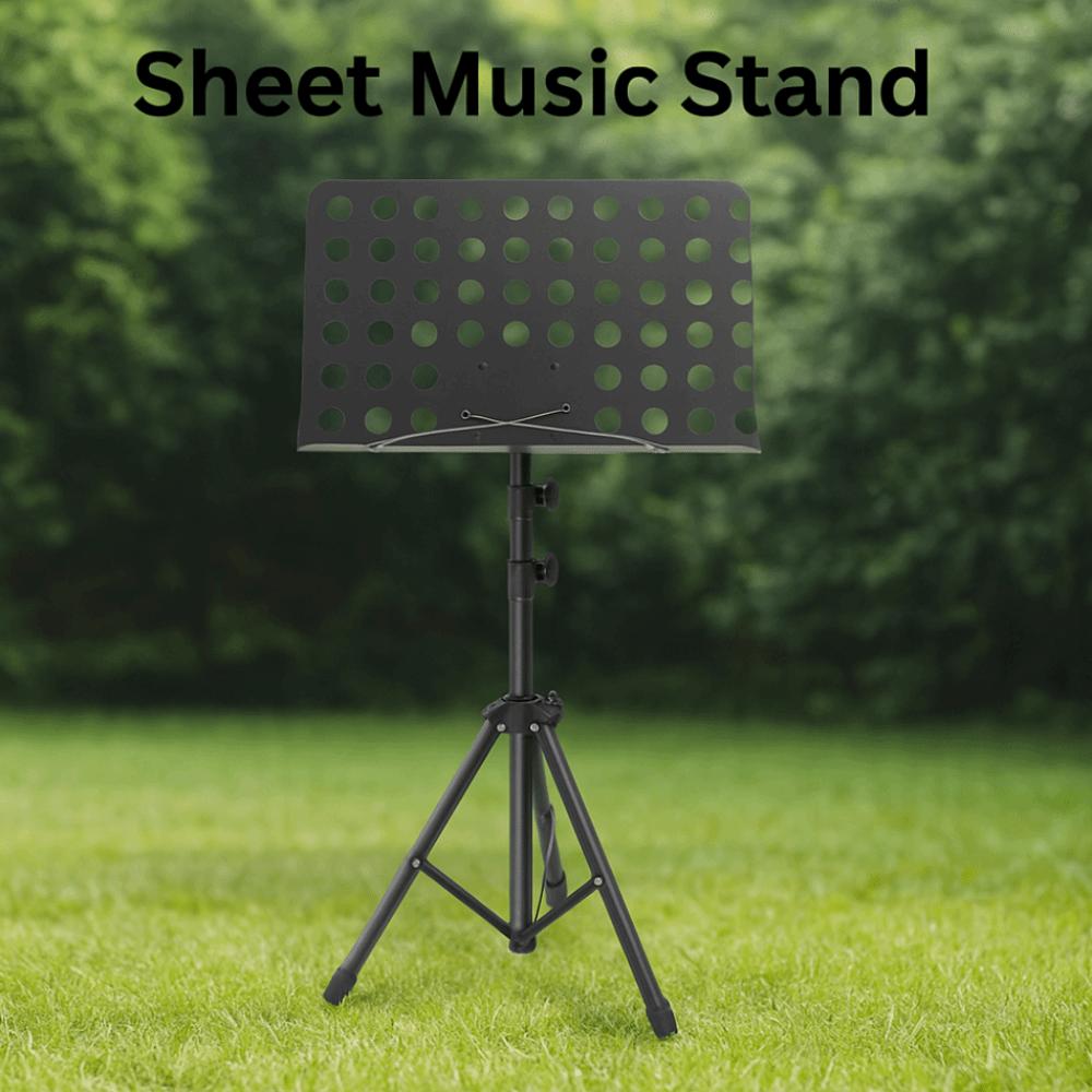 Adjustable Height Music Stand Book Holder Retractable Music Book Holder  Piano