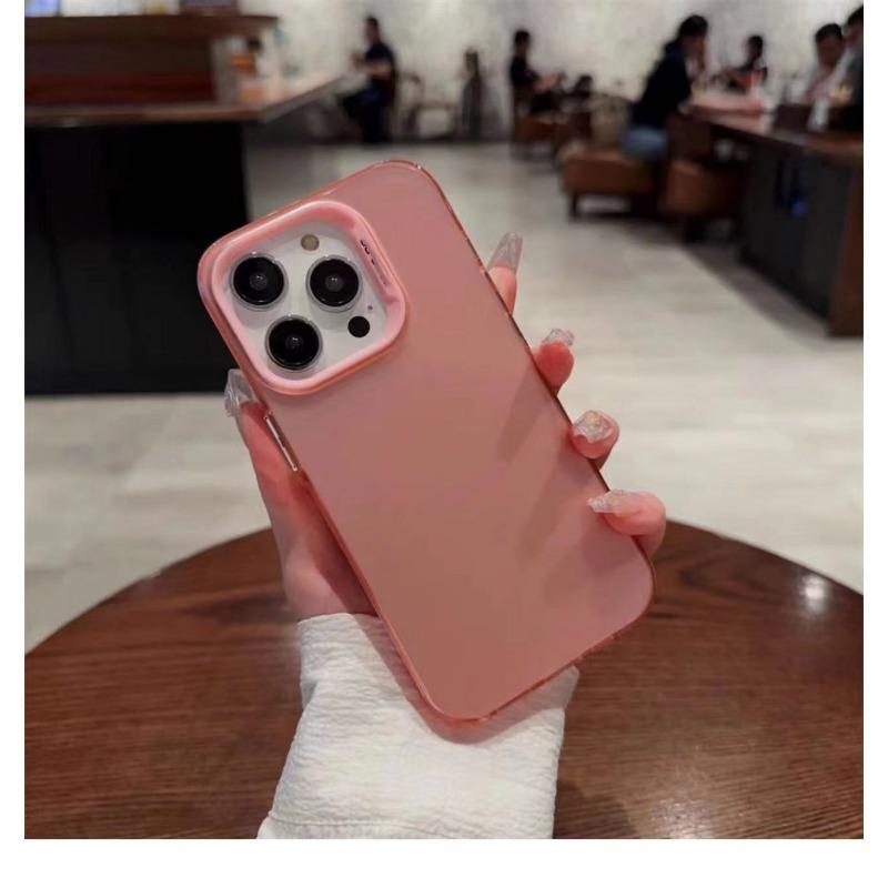 Однотонный серебристый подходит для чехла для мобильного телефона Apple IPhone16pro 14/15promax Европа и Америка 12/13pro11