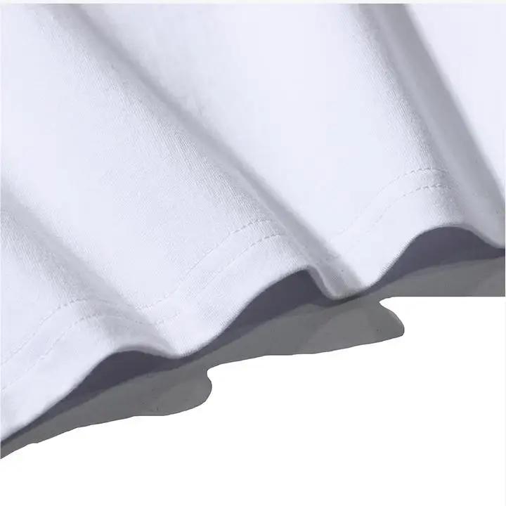 Винтажные эстетичные топы с круглым вырезом, унисекс, графическая футболка с принтом, новинка 2024 года, всесезонная одежда, горячая распродажа, XXXL, слегка эластичная рубашка