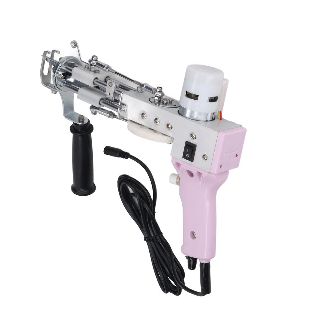 2 In 1 Rug Tufting Machine DIY Hand Crafted Adjustable Speed Electric Carpet Gun Machine for