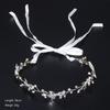 Ornaments Hair Jewelry Bridal Hair Vine Pearl Leaf Wedding Hair Accessories Bride Crystal Headband