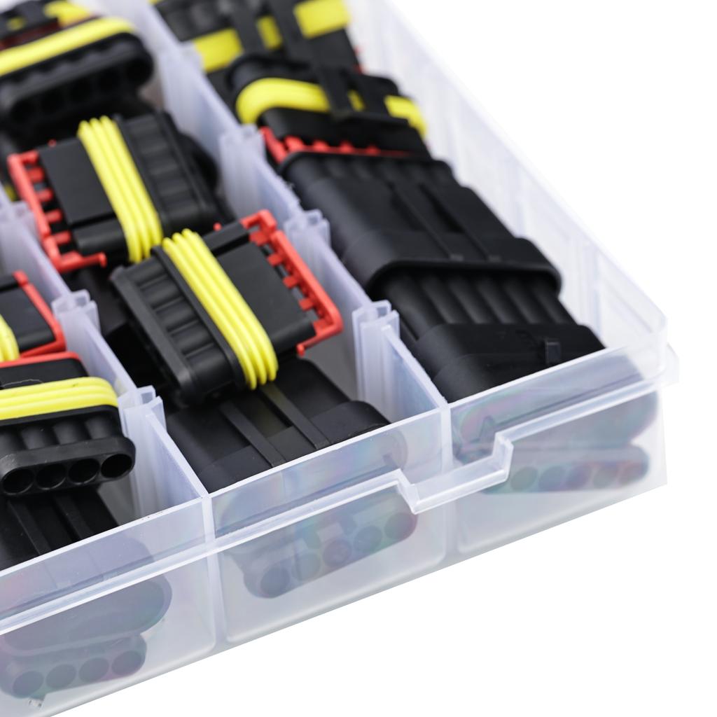 Set of hermetic electrical connectors 708 pcs.
